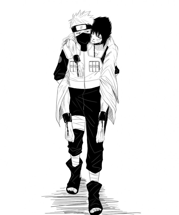 Обито и Мадара в полный рост