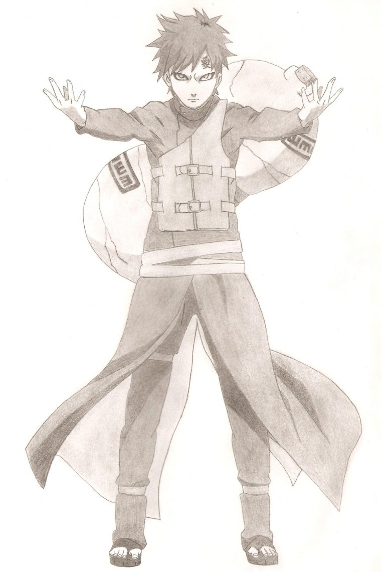 Раскраска Киба из Наруто
