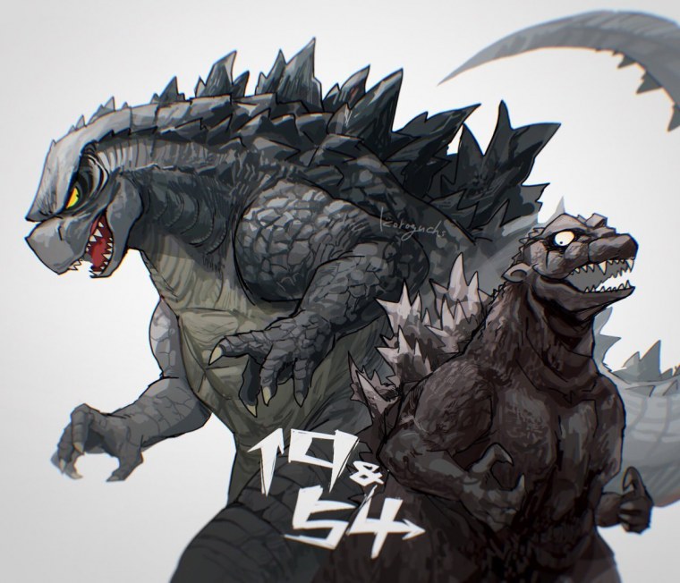 Титан Дагон Годзилла