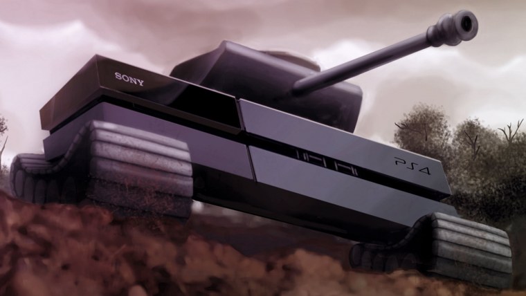 Sony PLAYSTATION 4 С Tank