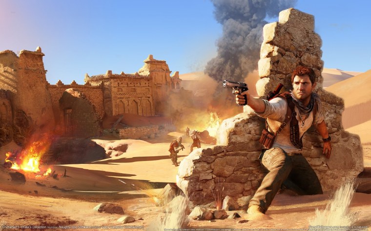 Uncharted 3 Постер