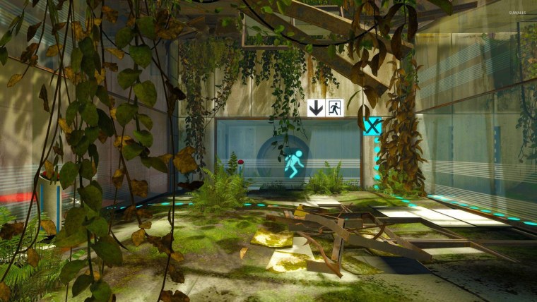 Portal 2 обои на рабочий стол