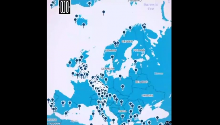 Карта мира для печати