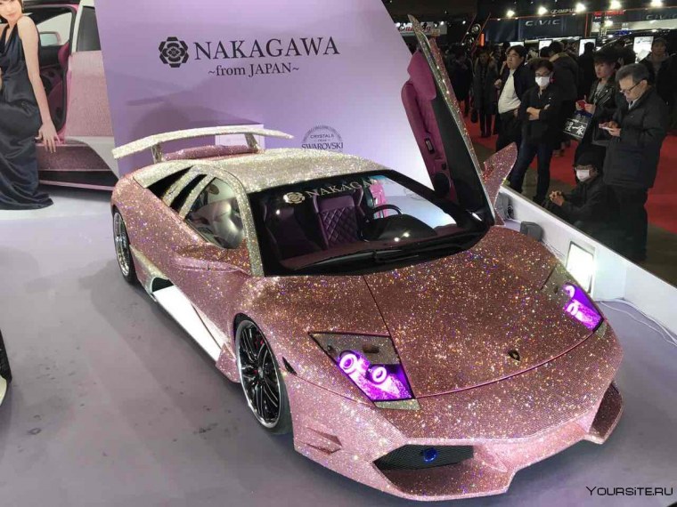 Ламборджини Галлардо розовая