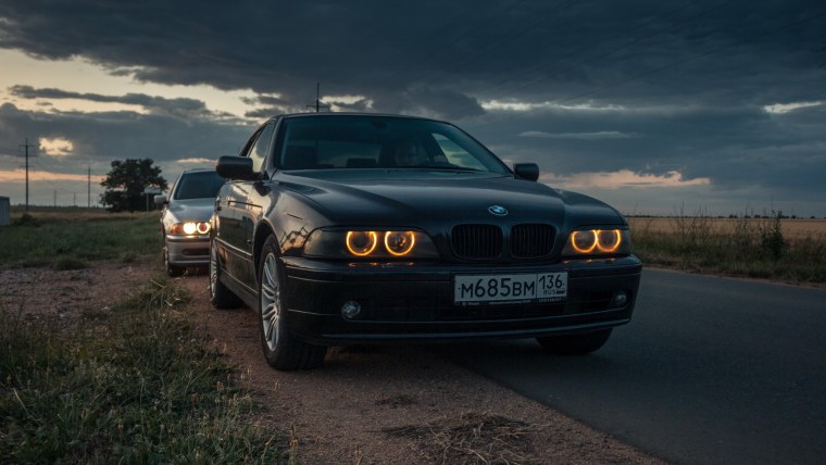 BMW е39 Габаритные огни