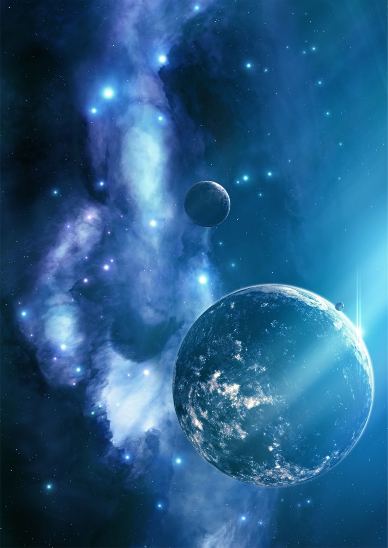 Космос вертикально