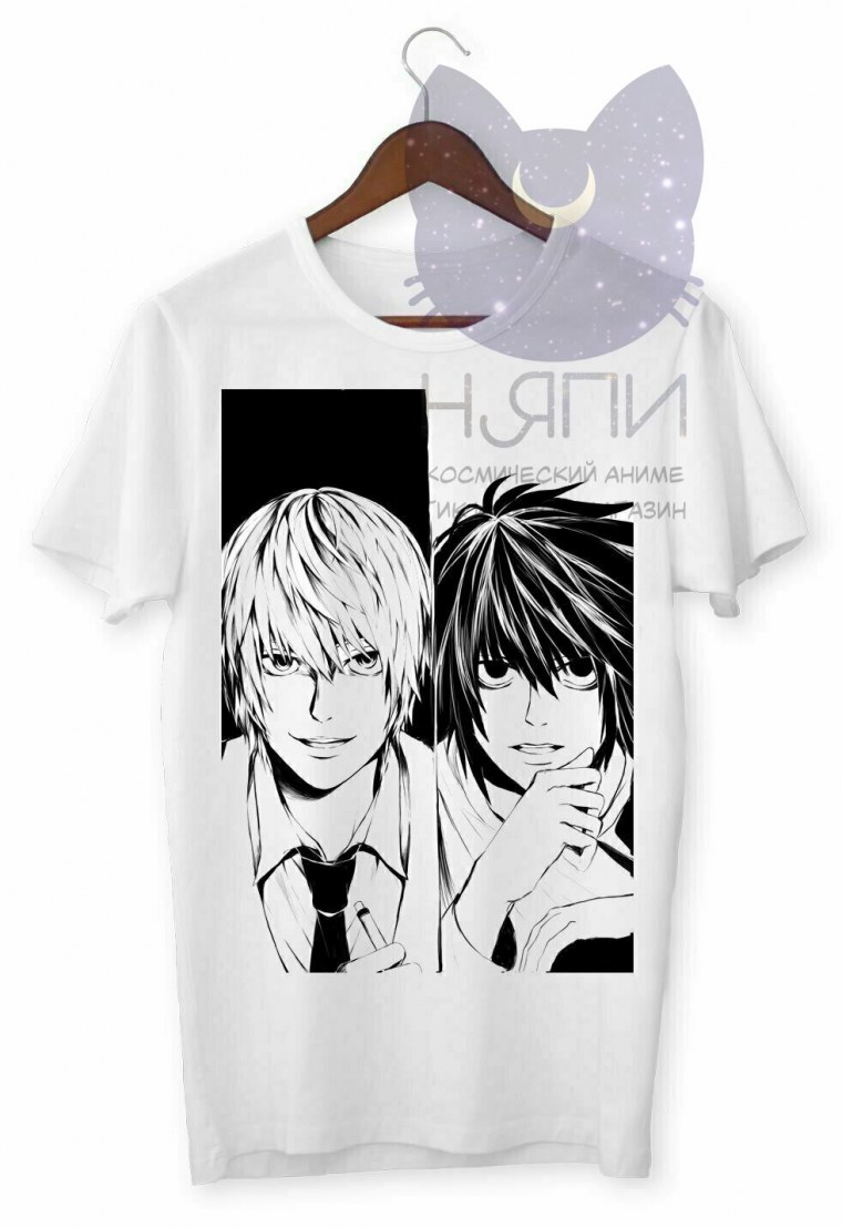 Аниме девочка в футболке