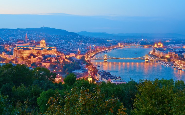 Будапешт мост трамвай