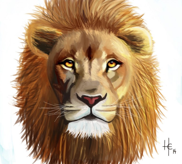 Морда Льва для торта