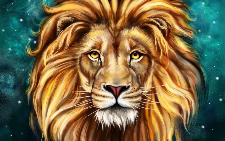 Голова Льва для печати