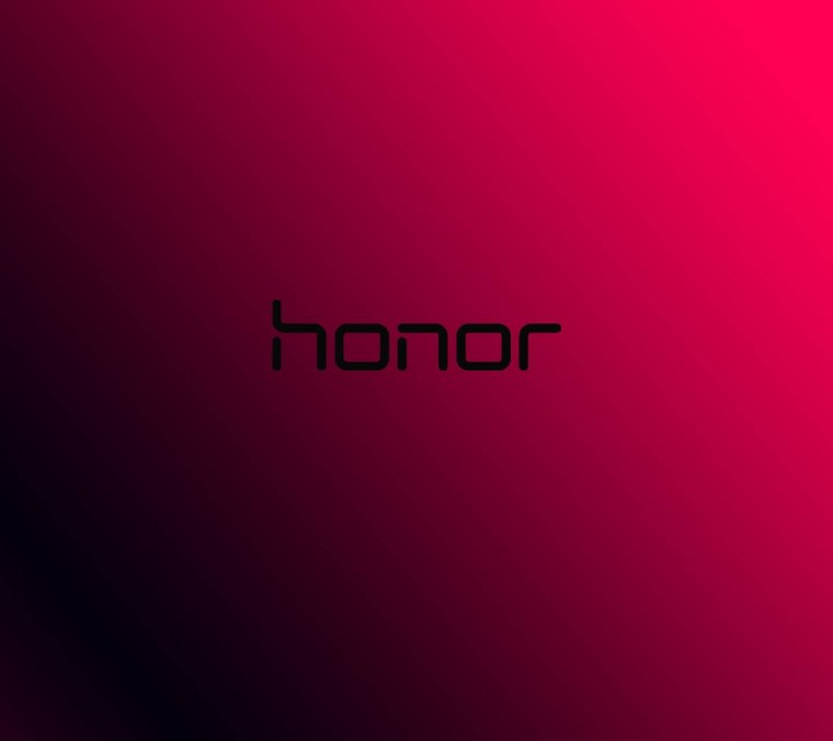 Honor на черном фоне