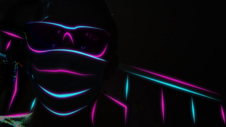 Нагината киберпанк