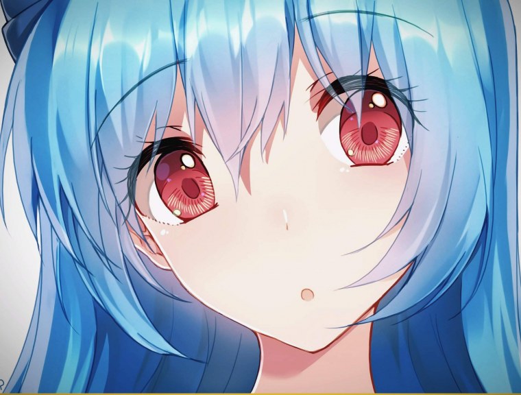 Необычные глаза аниме