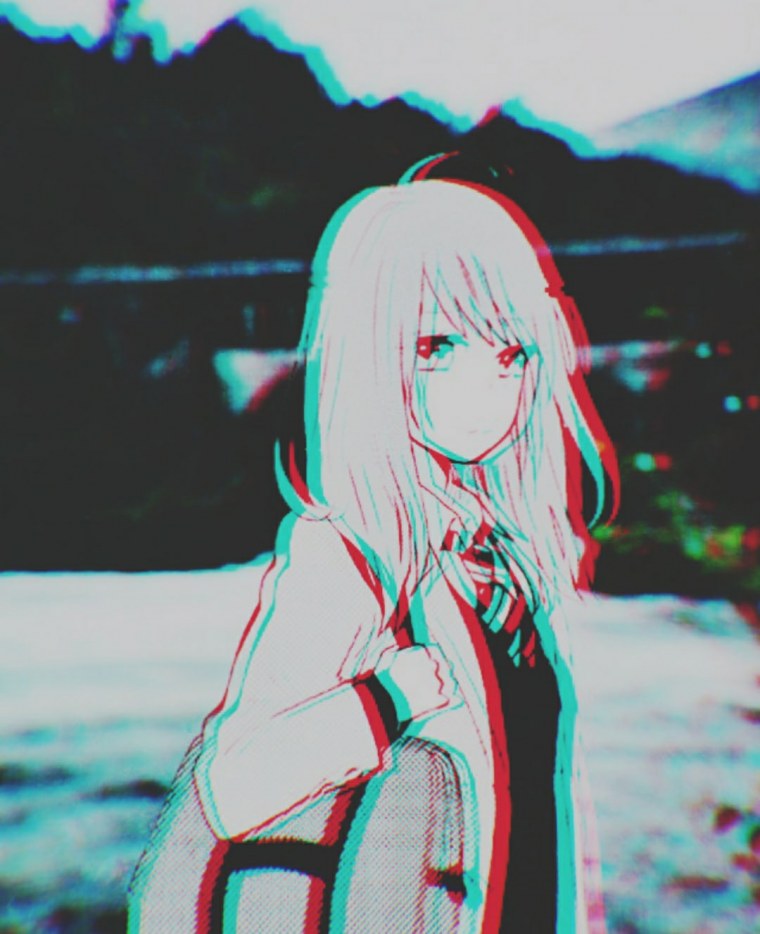 Тян на фоне реального мира