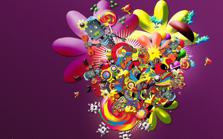 Яркие цвета