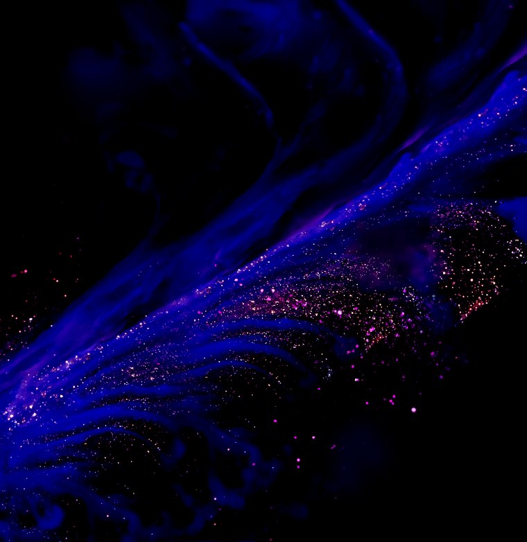 Орхидея на голубом фоне