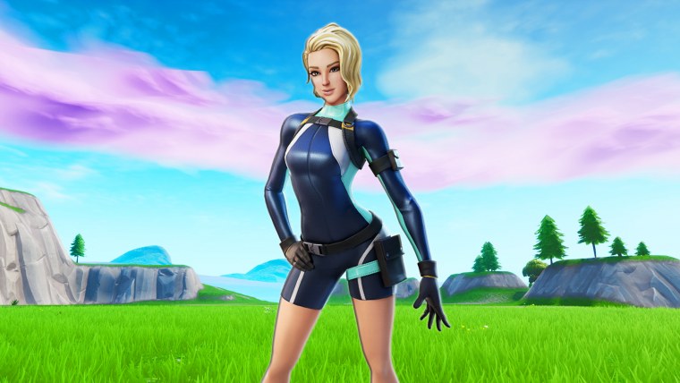 Обои кельнерша ФОРТНАЙТ