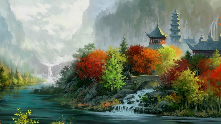 Фэнтези пейзажи