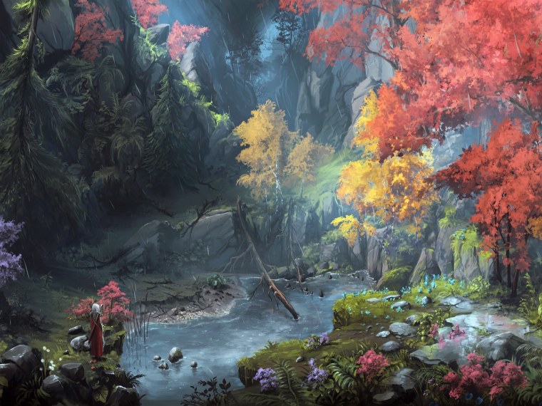 Фэнтези пейзажи