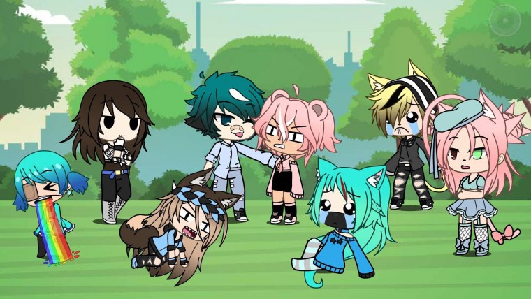 Gacha Life розовая