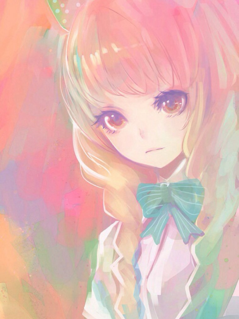 Аниме девушки милые