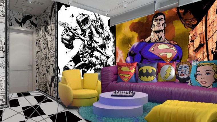 Фотообои для подростковой комнаты