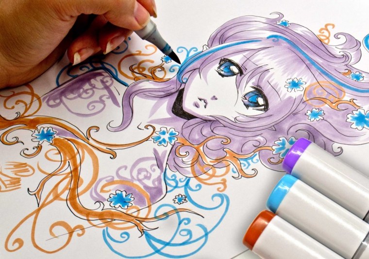 Рисунки аниме