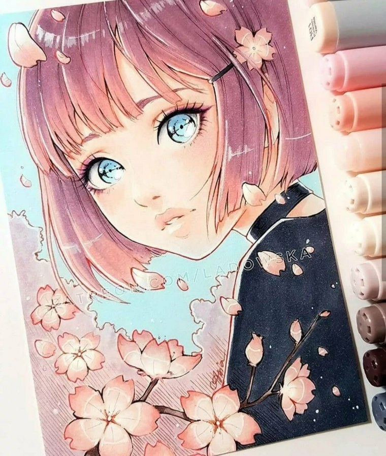 Jungon Kim арты девушки