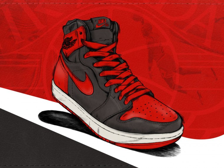 Nike Air Jordan 1 Art