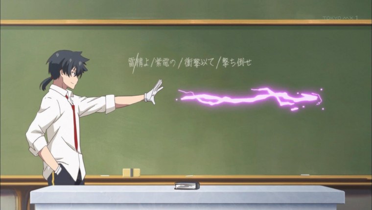 Школьный кабинет аниме