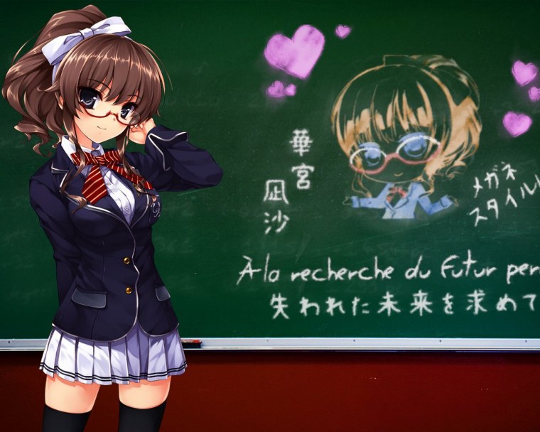 Аниме школа класс