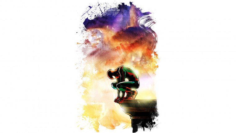 Человек паук обои на телефон