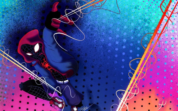 Живые обои человек паук