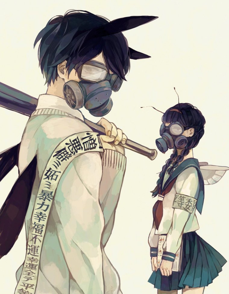 Аниме кун в маске