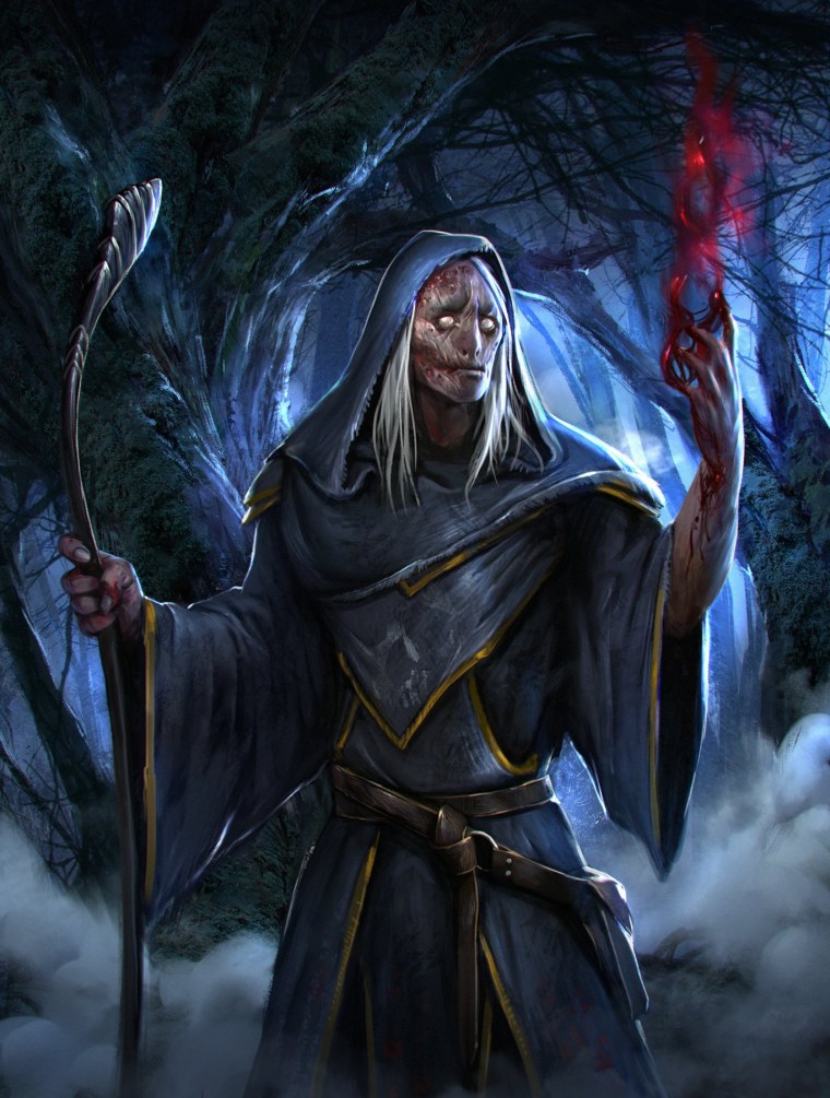 Эльф Колдун ДНД