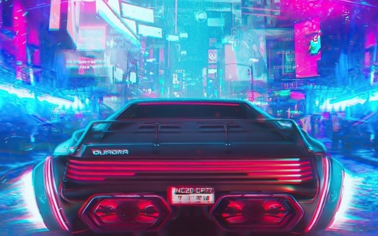 Cyberpunk 2077 Ford Mustang