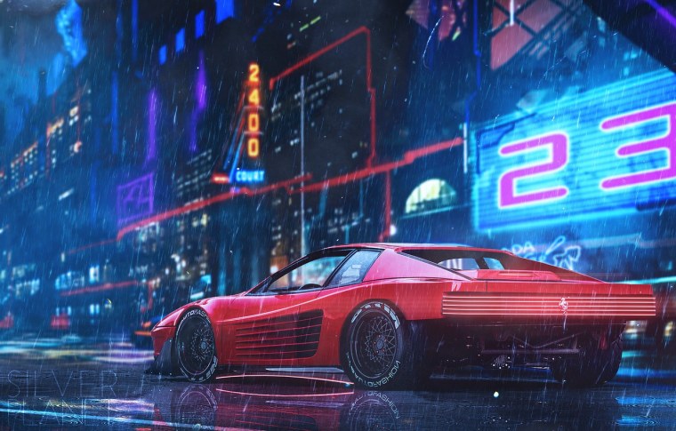 Машины Cyberpunk 2077 Porsche