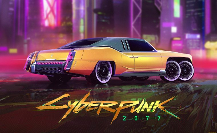 Cyberpunk 2077 машина v