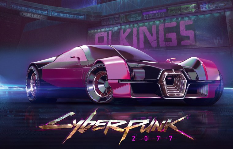 Cyberpunk 2077 машина 4к