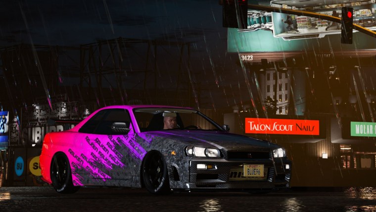 Nissan Skyline r34 livery