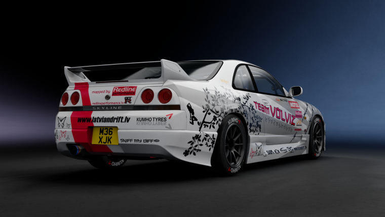Nissan GTR r33 livery