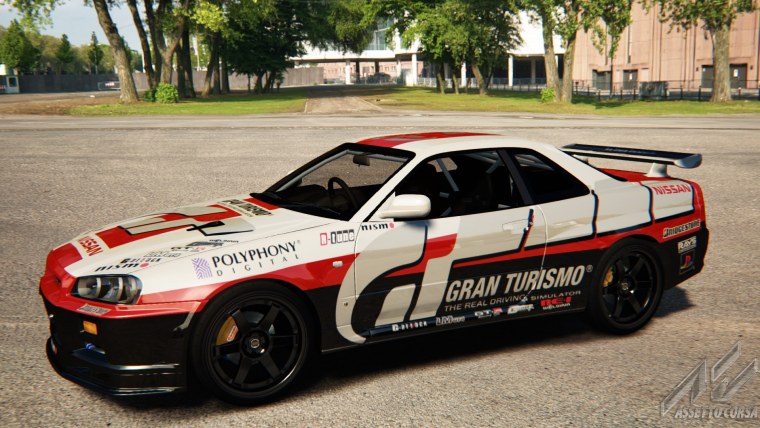 Nissan Skyline r34 Drift livery