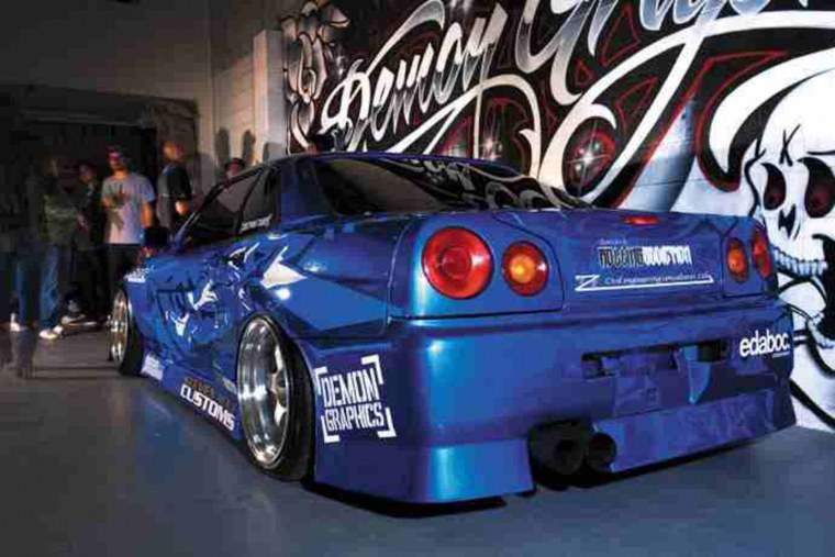 Nissan Skyline r34 Drift car