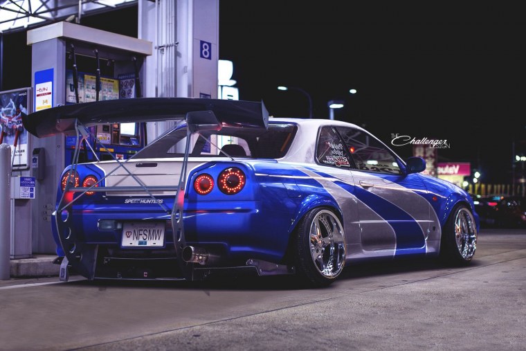 Nissan Skyline GTR r34 корч
