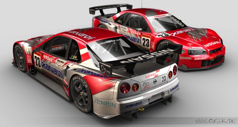 Skyline r34 ливрея