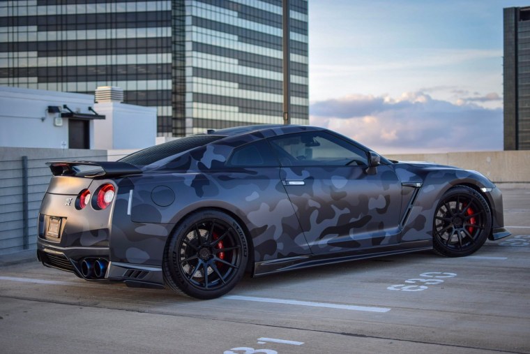 Nissan GTR r35 винилы
