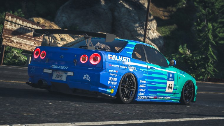 Nissan Skyline GTR r34 livery