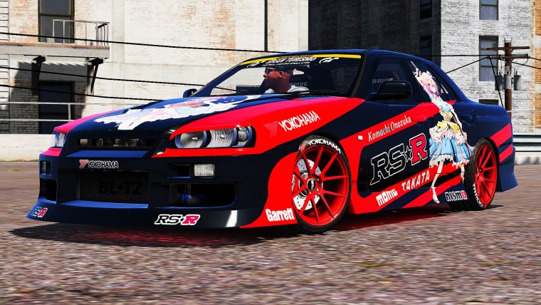 Nissan Skyline r34 Itasha