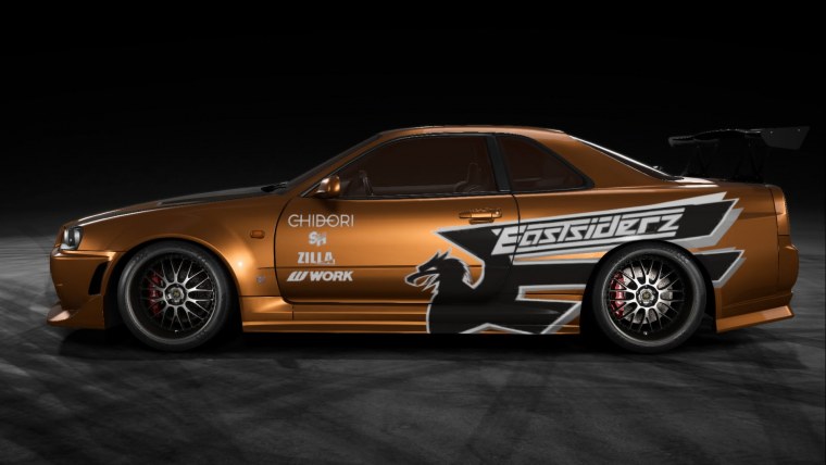 Nissan Skyline r34 Эдди