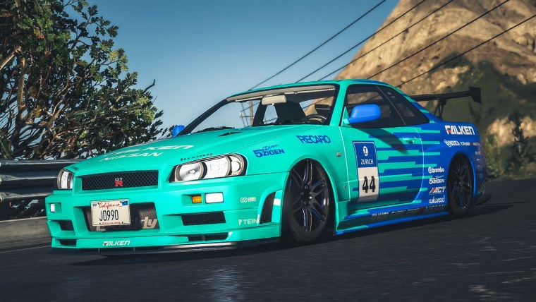 Skyline r34 livery